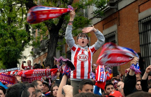 Sí, la chica es del Atleti, 18 de mayo de 2013.
